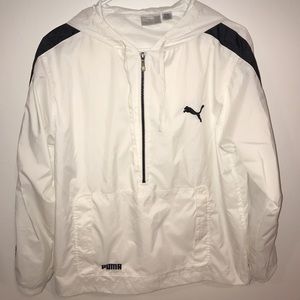 WHITE PUMA WINDBREAKER